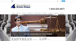 Desktop Screenshot of empyreanlaw.com